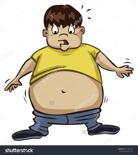 Obese Children Clipart