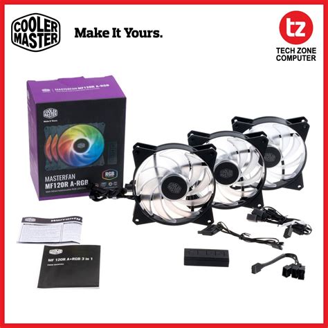 Cooler Master Sickleflow 120 Argb 3 In 1 Addressable Rgb Fan With