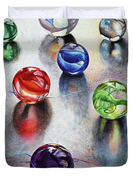 Marbles 1 Painting By Carolyn Coffey Wallace