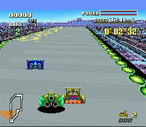 F Zero 1990 By Nintendo Snes Game