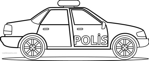 polis araba boyama