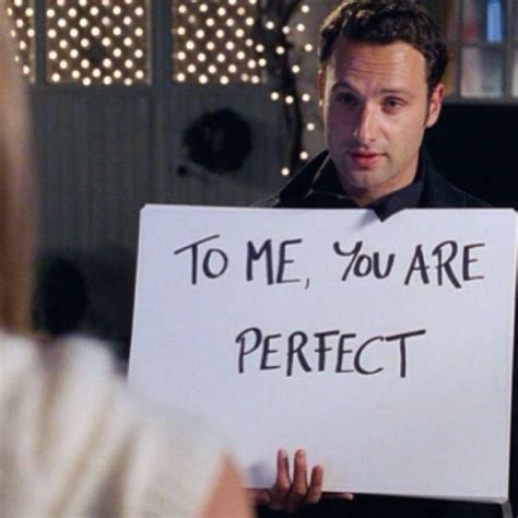 Love Actually 2003 To Me You Are Perfectperfect Love Actually