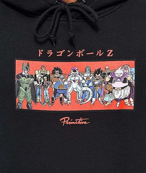 Like graphics on skateboards, skate clothes are an avenue for companies to tell their story. Primitive x Dragon Ball Z Villains Black Hoodie | Zumiez.ca