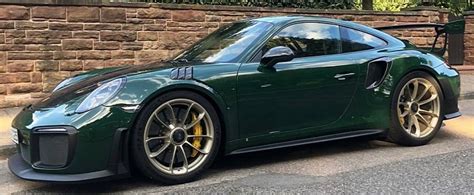 Play racing games on y8.com. British Racing Green Porsche 911 GT2 RS with White Gold Metallic Wheels Is Posh - autoevolution