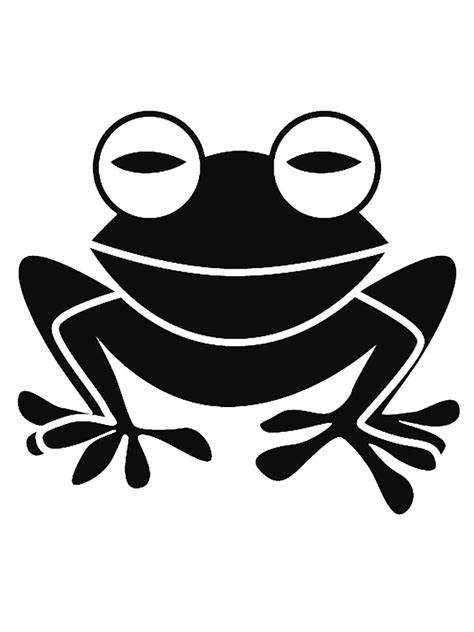 Frog Stencils Free Printable