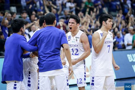 Ateneo Holds On Beats La Salle In Game 1 Of Uaap Finals Inquirer Sports