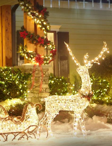 With good performance in waterproof(ip65) level and quality. Lighted reindeer, outdoor Christmas decor | Christmas ...