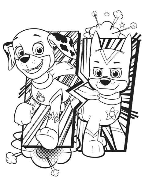 Take out the crayons and get ready for coloring fun with free coloring pages from coloringpages7.info! Paw Patrol image picture to color