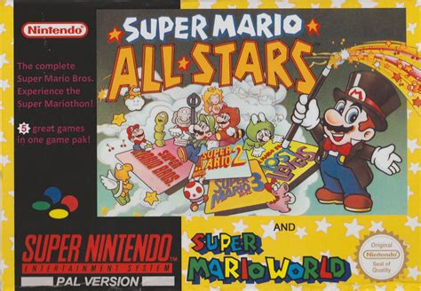 Super Mario All Stars   Super Mario World - Super Nintendo | Super nintendo, Nintendo, Super mario