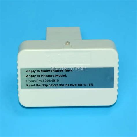 Chip Resetter For Maintenance Box T6190 For Epson Stylus Pro 4900