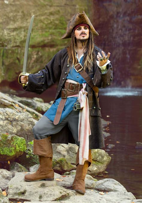 clothing shoes and accessories pirates of the caribbean jack sparrow coat suit cosplay costume