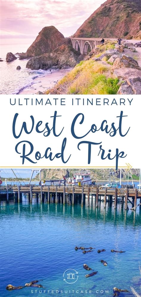 Ultimate West Coast Road Trip On The California Coast In 2020 With