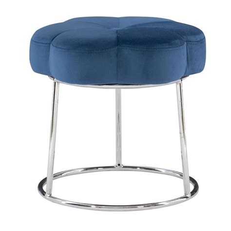 Blue Makeup Vanity Stools At