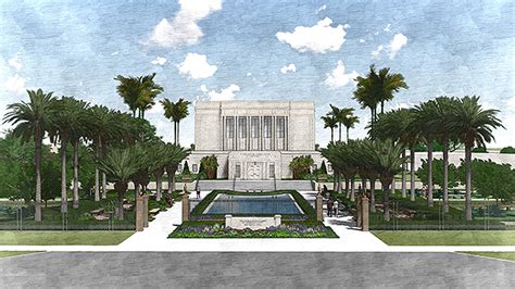 “refresh” of mesa temple and grounds to include replacement of visitors center church news