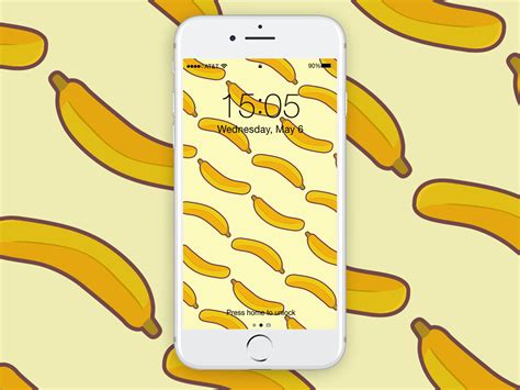 Banana Mobile Wallpaper By Sayup On Dribbble