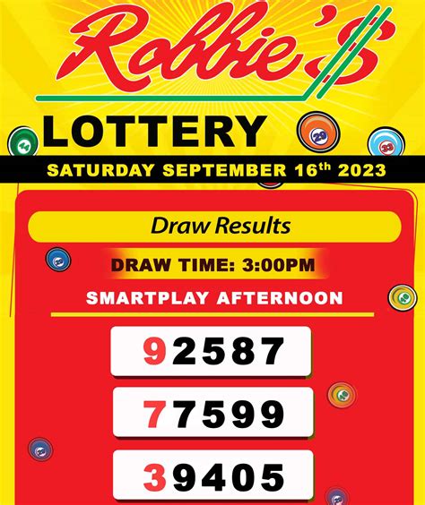 Robbie's Lottery