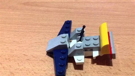 I've tried to replicate a small gun from. How to make a small LEGO Spaceship - YouTube