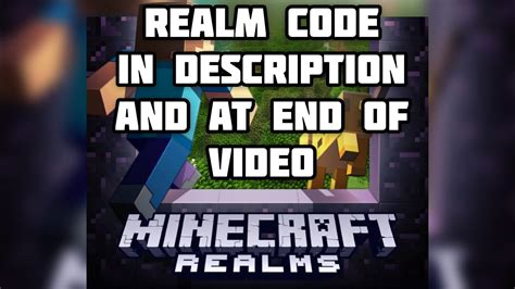 Minecraft Realms Codes