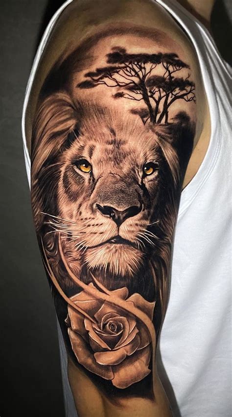 50 eye catching lion tattoos that ll make you want to get inked lion head tattoos lion hand