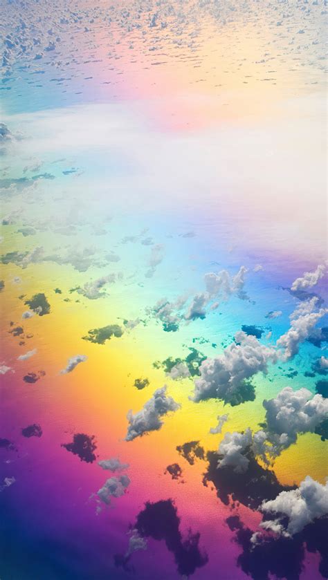 Arcoiris En Las Nubes Fondo De Pantalla 4k Hd Id8014