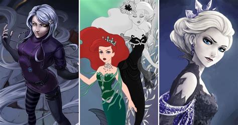 7 Disney Villains Reimagined As Disney Princesses Images And Photos