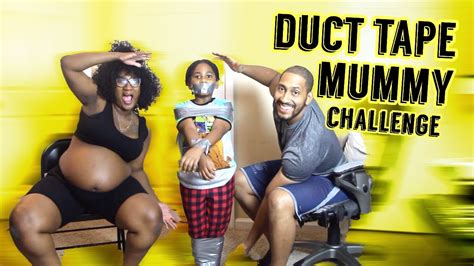Duct Tape Mummy Challenge Youtube