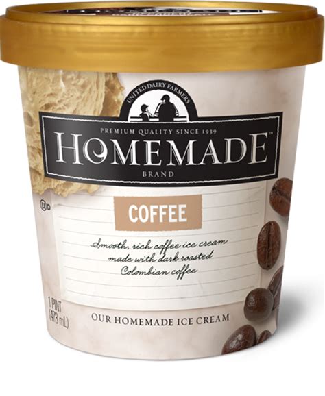 Coffee Homemade Brand Ice Cream