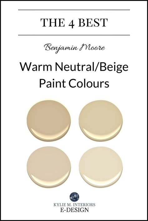 They're clean, fresh and the white gives you a clean slate to style it the way you want. 4 Beautiful Benjamin Moore Warm Neutral Paint Colours ...