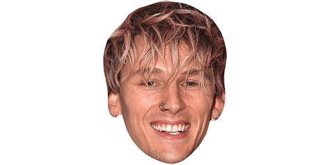 Celebrity Big Head Machine Gun Kelly Nose Ring Celebrity Cutouts