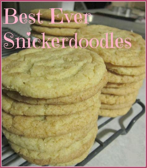 Maybe you would like to learn more about one of these? Simply Clean Living: Best Ever Snickerdoodles