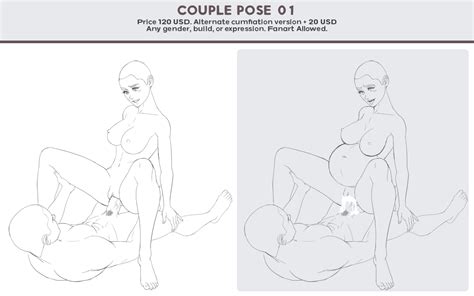 YCH Couple Pose By Ratedehcs Hentai Foundry
