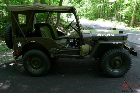 1952 Willys Jeep M38 Military Jeep Restored Classic Antique Low