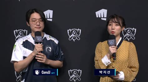 不過lck這種運營game真的超難看 偏偏年輕隊又容易被 06/19 20:33 → masquerade00 : League of Legends: Worlds 2020 TL CoreJJ on using IG ...