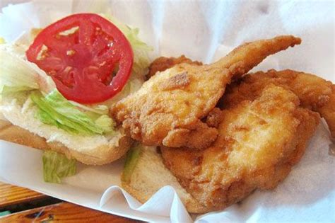 A Sandwich A Day Fried Grouper At Mid Peninsula Seafood In St