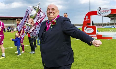 Dick Campbell Arbroath Manager I Want To Be In The Scottish Premiership