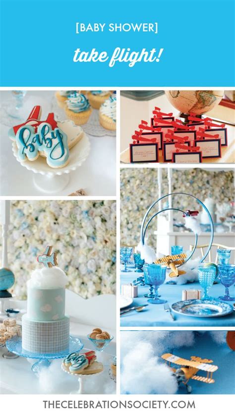 Believe it or not, though, those basic origami planes aren't actually the only kind of paper plane you can make! Take Flight: A Travel-Themed Baby Shower | Airplane baby ...