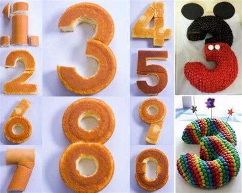 How To Make Number Cakes Without Tins Video The Whoot Parti