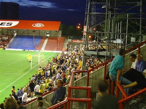Brentford football club 6th floor 27 great west road brentford tw8 9bw view on a map. Away terrace at Griffin Park, Brentford... © Martin ...