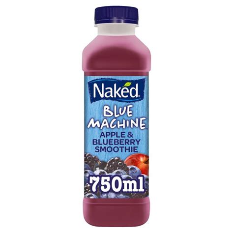 Naked Blue Machine Smoothie 750ml Tesco Groceries