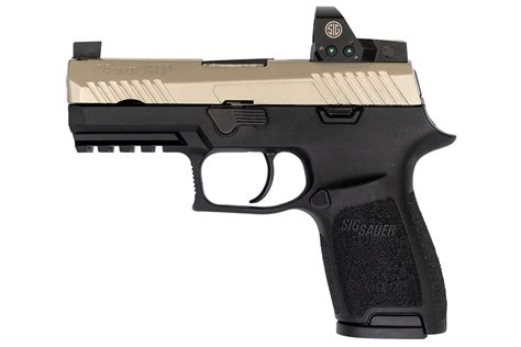 Sig Sauer P320 Compact Two Tone Rx 9mm Pistol With Romeo1 Reflex Sight