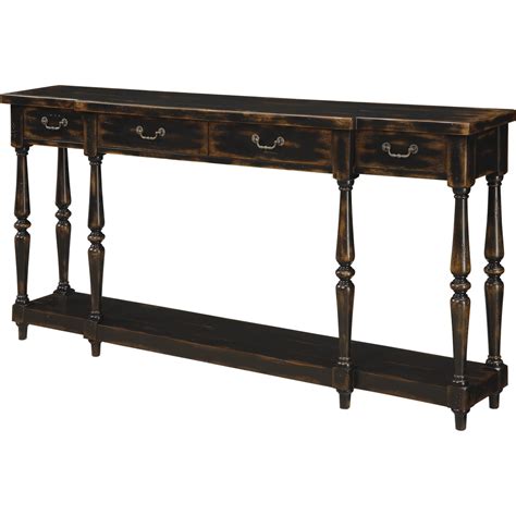 Coast To Coast Accents 4 Drawer Console Table Living Room Tables