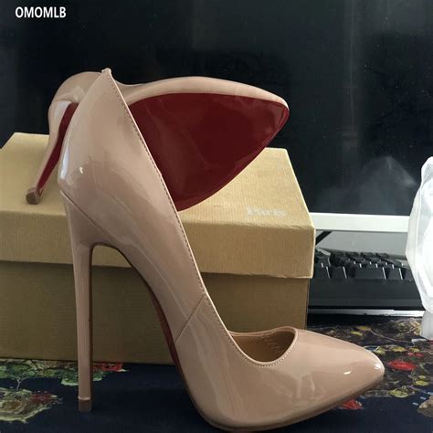 2019 Luxury Brand Shoes Women Red Bottom High Heels Classic Woman Pumps Plus Size 35 42 In Women