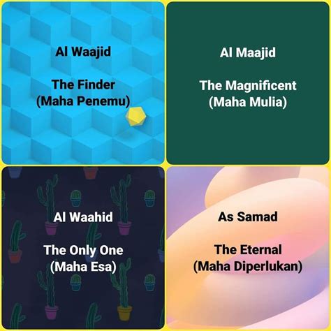 قُلِ ادْعُوا اللَّهَ أَوِ ادْعُوا الرَّحْمَٰنَ ۖ أَيًّا مَا. Asmaul Husna Maha Esa / 99 Asmaul Husna Artinya Makna Nama ...