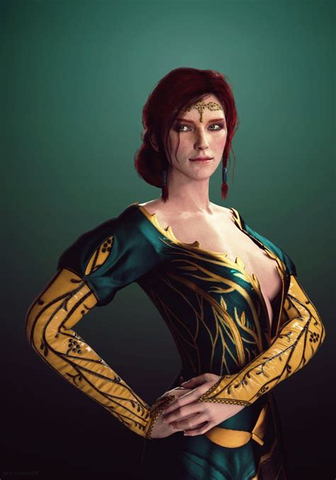The Witcher 3 Triss By Kskripann23 The Witcher 3 The Witcher Wild