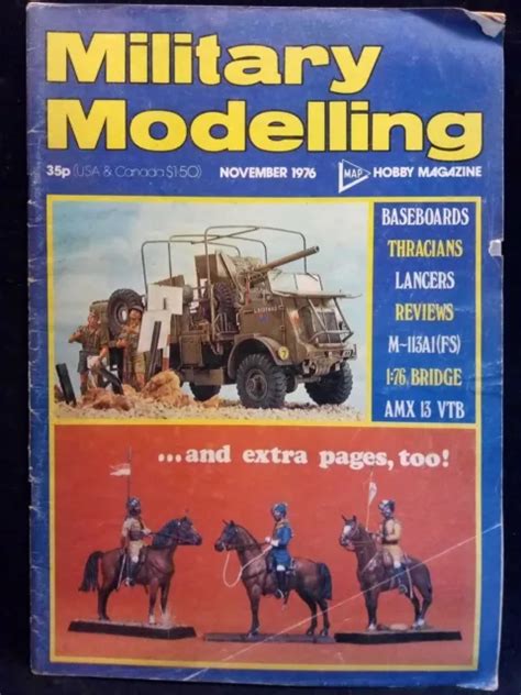 Military Modeling Map Hobby Magazine Wargamer Model Maker Issue