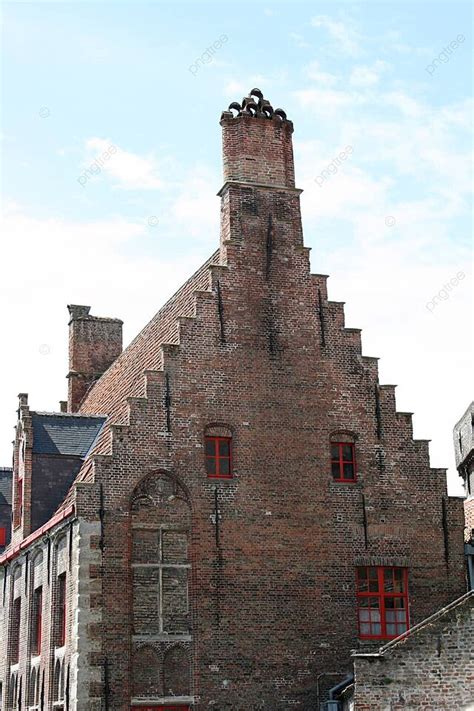 Stunning Red Brick House With Stepped Gables Klinker Alt Ziegel Photo