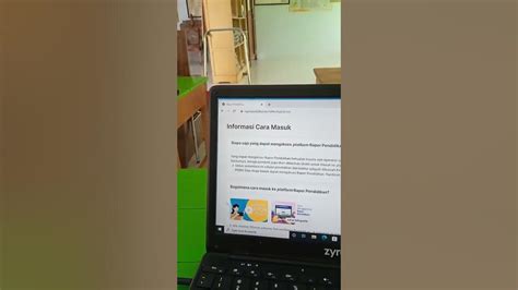 cara unduh rapor pendidikan - YouTube