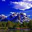 Amazing Blue Sky Above The Rocky Mountains HD Wallpaper  Latest