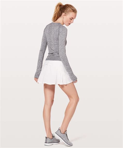 These versatile skirts were made to run, jump and stretch—go ahead and bust a move. Lululemon Tennis Skirt Color: White Size: 4 Lululemon ...