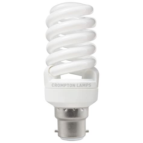 Bpcft215wwbc 1bl Cfl T2 Ultra Mini Spiral 15w 2700k Bc B22d